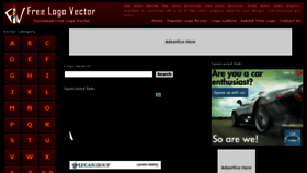 What Freelogovector.com website looked like in 2017 (6 years ago)