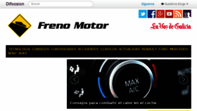 What Frenomotor.com website looked like in 2017 (6 years ago)