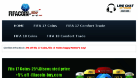 What Fifacoin-buy.com website looked like in 2017 (6 years ago)