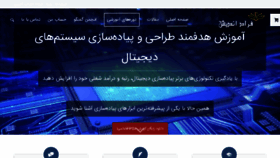What Faradandish.ir website looked like in 2017 (6 years ago)
