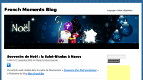 What Frenchmomentsblog.com website looked like in 2017 (6 years ago)