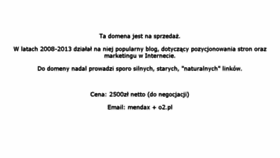 What Fabrykaspamu.pl website looked like in 2017 (6 years ago)