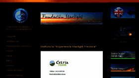 What Fundacionstarlight.org website looked like in 2017 (6 years ago)