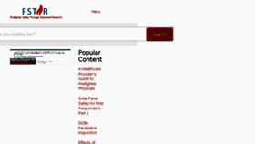 What Fstaresearch.org website looked like in 2017 (8 years ago)