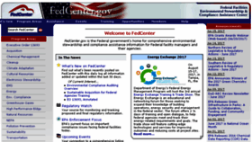 What Fedcenter.gov website looked like in 2017 (6 years ago)