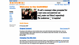What Familysmith.org website looked like in 2017 (7 years ago)