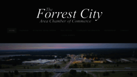What Forrestcitychamber.com website looked like in 2017 (6 years ago)