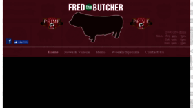 What Fredthebutcher.com website looked like in 2017 (6 years ago)