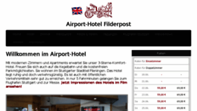 What Filderpost.de website looked like in 2017 (6 years ago)