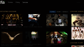 What Fili.tv website looked like in 2017 (9 years ago)