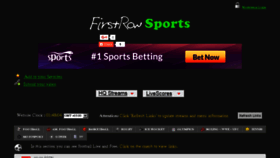 What Firstrowsport.net website looked like in 2017 (6 years ago)