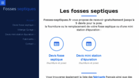 What Fosses-septiques.fr website looked like in 2017 (6 years ago)