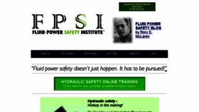 What Fluidpowersafety.com website looked like in 2017 (6 years ago)