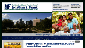 What Franklegal.com website looked like in 2017 (6 years ago)