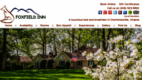 What Foxfield-inn.com website looked like in 2017 (6 years ago)