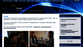 What Fivk.dk website looked like in 2017 (8 years ago)