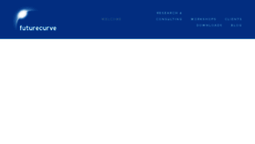 What Futurecurve.com website looked like in 2017 (8 years ago)