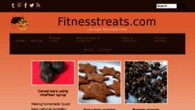 What Fitnesstreats.com website looked like in 2017 (6 years ago)
