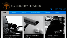 What Flysecurity.com.au website looked like in 2017 (6 years ago)