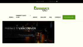 What Frankiesitaliankitchen.ca website looked like in 2017 (6 years ago)