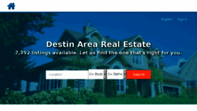What Finddestinhomes.com website looked like in 2017 (6 years ago)