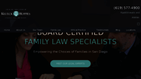 What Familylawsandiego.com website looked like in 2017 (6 years ago)