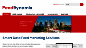 What Feed-dynamix.de website looked like in 2017 (6 years ago)