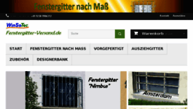 What Fenstergitter-versand.de website looked like in 2017 (6 years ago)