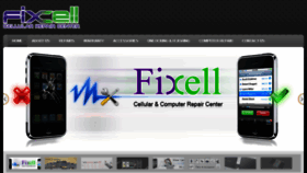 What Fixcellca.com website looked like in 2017 (6 years ago)