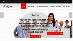 What Flexter.nl website looked like in 2017 (6 years ago)