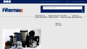 What Filtermaxx.com website looked like in 2017 (6 years ago)