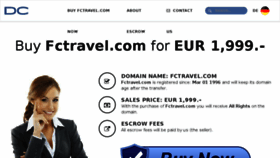 What Fctravel.com website looked like in 2017 (6 years ago)