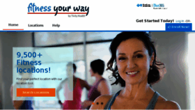 What Fitnessyourway.tivityhealth.com website looked like in 2017 (6 years ago)