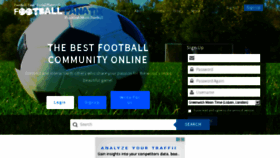 What Footballfanatix.com website looked like in 2017 (6 years ago)