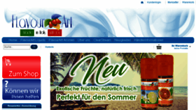 What Flavourart-gmbh.de website looked like in 2017 (6 years ago)