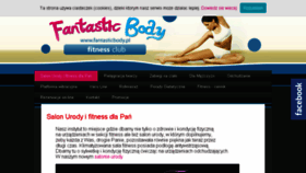 What Fantasticbody.pl website looked like in 2017 (8 years ago)