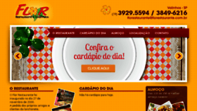 What Florestaurante.com.br website looked like in 2017 (6 years ago)