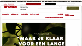 What Fjallraven.nl website looked like in 2017 (6 years ago)