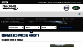 What Felix-faure-automobiles.com website looked like in 2017 (6 years ago)