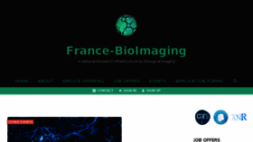 What France-bioimaging.org website looked like in 2017 (6 years ago)