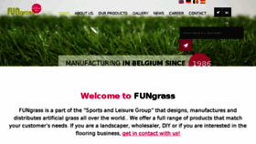 What Fungrass.com website looked like in 2017 (6 years ago)