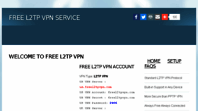 What Freel2tpvpn.com website looked like in 2017 (6 years ago)