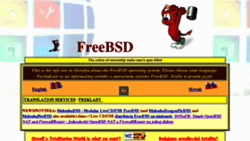 What Freebsd.nfo.sk website looked like in 2017 (6 years ago)