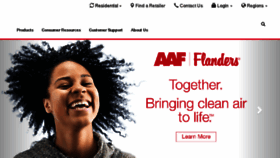What Flandersfilters.com website looked like in 2017 (6 years ago)