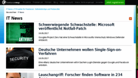 What Freelancerwissen.de website looked like in 2017 (6 years ago)