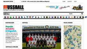 What Ffussball-magazin.de website looked like in 2017 (6 years ago)