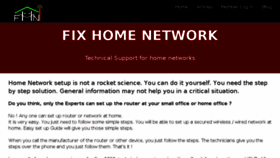 What Fixhomenetwork.com website looked like in 2017 (6 years ago)