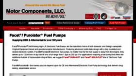 What Facet-purolator.com website looked like in 2017 (8 years ago)