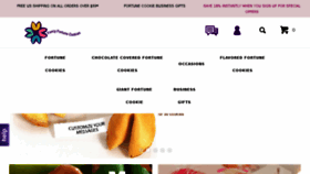 What Fancyfortunecookies.com website looked like in 2017 (6 years ago)
