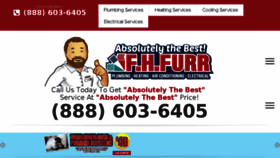 What Fhfurr.com website looked like in 2017 (6 years ago)